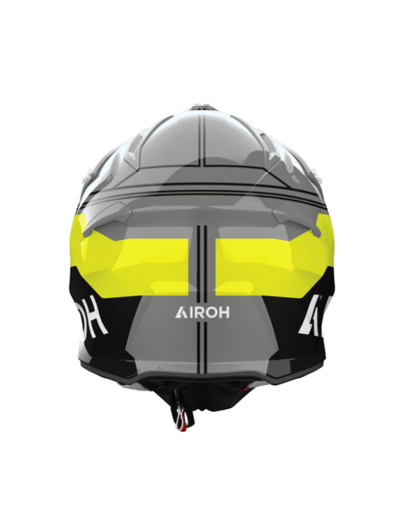 ЗАКРЫТЫЙ МОТОЦИКЛЕТНЫЙ ШЛЕМ AIROH AVIATOR ACE 2 FURY YELLOW GLOSS
