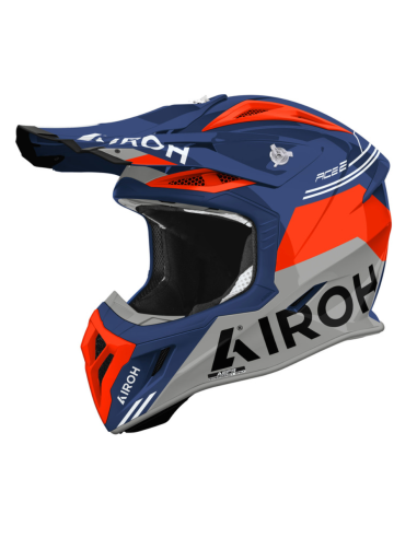 ЗАКРЫТЫЙ МОТОШЛЕМ AIROH AVIATOR ACE 2 FURY CERULEAN GLOSS
