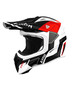 ЗАКРЫТЫЙ МОТОЦИКЛЕТНЫЙ ШЛЕМ AIROH AVIATOR ACE 2 SHIELD RED GLOSS