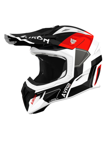 ЗАКРЫТЫЙ МОТОЦИКЛЕТНЫЙ ШЛЕМ AIROH AVIATOR ACE 2 SHIELD RED GLOSS