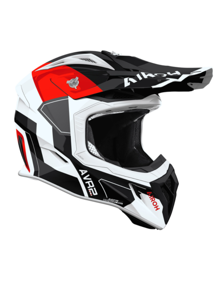 ЗАКРЫТЫЙ МОТОЦИКЛЕТНЫЙ ШЛЕМ AIROH AVIATOR ACE 2 SHIELD RED GLOSS