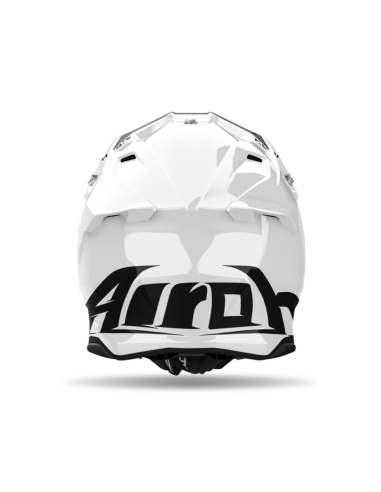 AIROH TWIST 3 COLOUR WHITE GLOSS CLOSED MOTO HELMET
