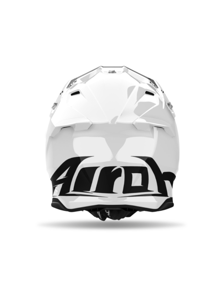 AIROH TWIST 3 COLOUR WHITE GLOSS CLOSED MOTO HELMET