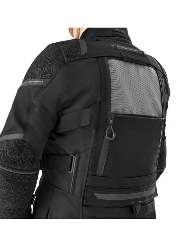 SHIMA WOMEN'S TRACKER BLACK MOTO JACKET