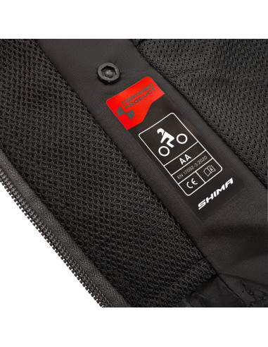 SHIMA WOMEN'S TRACKER BLACK MOTO JACKET