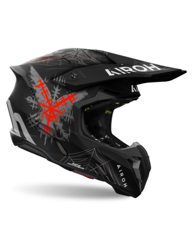 AIROH TWIST 3 ARCADE MATT INDOOR MOTORCYCLE HELMET