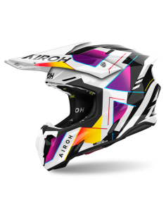 ЗАКРЫТЫЙ МОТОШЛЕМ AIROH TWIST 3 RAINBOW GLOSS