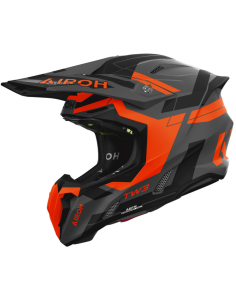 ЗАКРЫТЫЙ МОТОЦИКЛЕТНЫЙ ШЛЕМ AIROH TWIST 3 DYNASTY ORANGE MATT