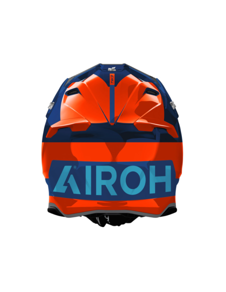 AIROH TWIST 3 FANCY ORANGE MATT CLOSED MOTO HELMET