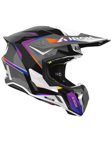 AIROH TWIST 3 HUSTLE GLOSS CLOSED MOTO HELMET