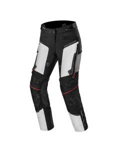 SHIMA WOMEN'S TRACKER LIGHT GREY MOTO TROUSERS