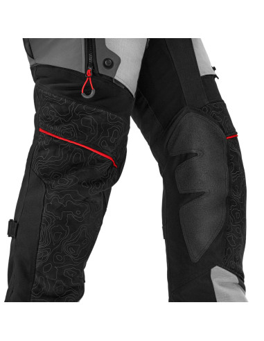 SHIMA MOTHER'S TRACKER GREY/YELLOW MOTO KNEES