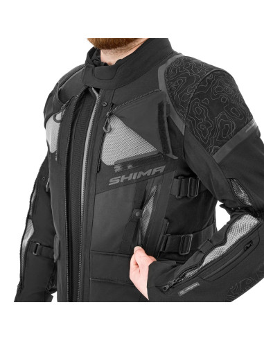 SHIMA ЖЕНСКИЙ ТРЕКЕР ЧЕРНЫЙ MOTO STRIQUE
