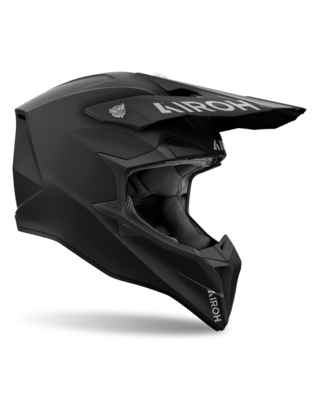 AIROH AVIATOR WRAAP COLOUR BLACK MATT CLOSED MOTO HELMET