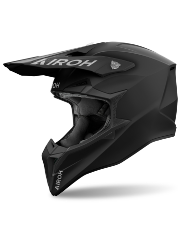 AIROH AVIATOR WRAAP COLOUR BLACK MATT CLOSED MOTO HELMET