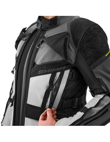 SHIMA TRACKER BLACK MOTO STRIQUE