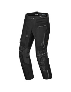 SHIMA TRACKER BLACK MOTO TROUSERS