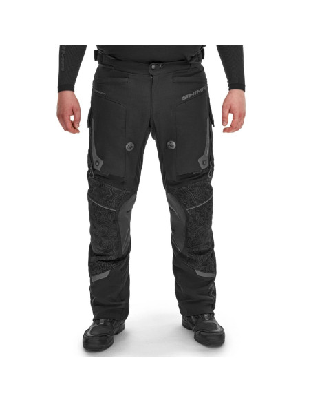 SHIMA MOTHER'S TRACKER BLACK MOTO KNEES