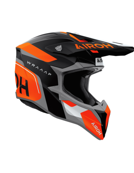 ЗАКРЫТЫЙ МОТОШЛЕМ AIROH AVIATOR WRAAP CONQUER ORANGE MATT