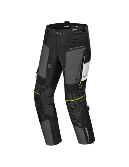 SHIMA TRACKER GREY MOTO TROUSERS