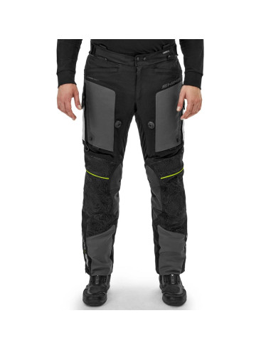 SHIMA TRACKER BLACK MOTO KNEES