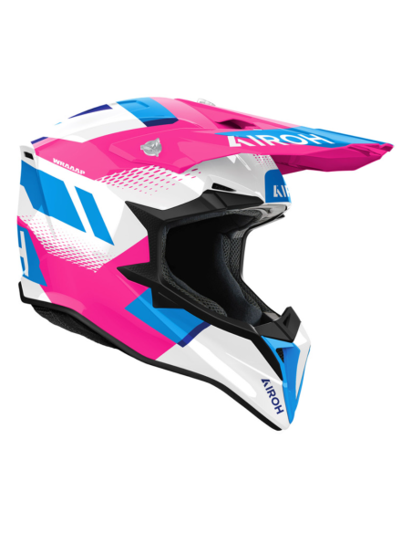 ЗАКРЫТЫЙ МОТОШЛЕМ AIROH AVIATOR WRAAP VISION PINK GLOSS