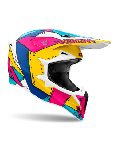 ШЛЕМ ДЛЯ МОТОЦИКЛА AIROH AVIATOR WRAAP PAINT MATT INDOOR