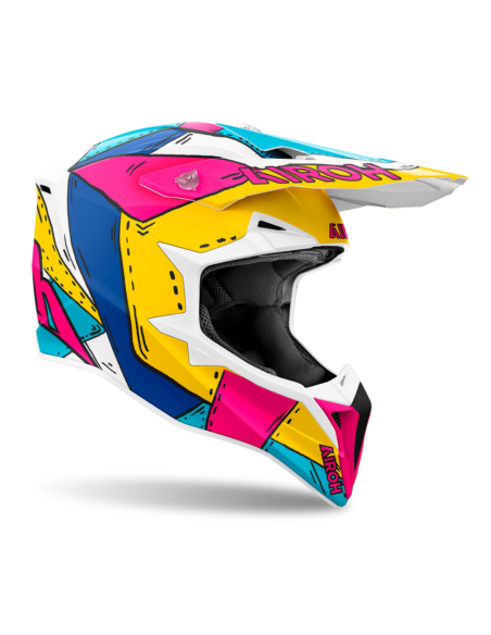 AIROH AVIATOR WRAAP PAINT MATT INDOOR MOTORCYCLE HELMET