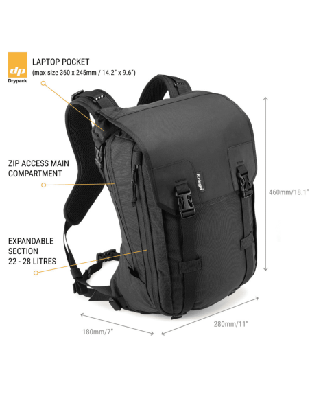 KRIEGA MAX 28 BACKPACK