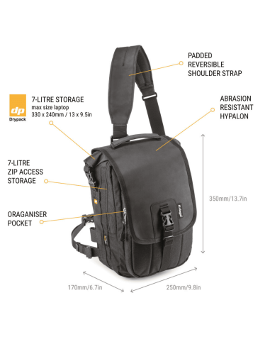 РЮКЗАК KRIEGA MESSENGER SLING PRO