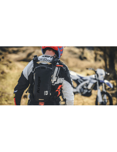 KRIEGA HYDRO 3 BLACK BACKPACK