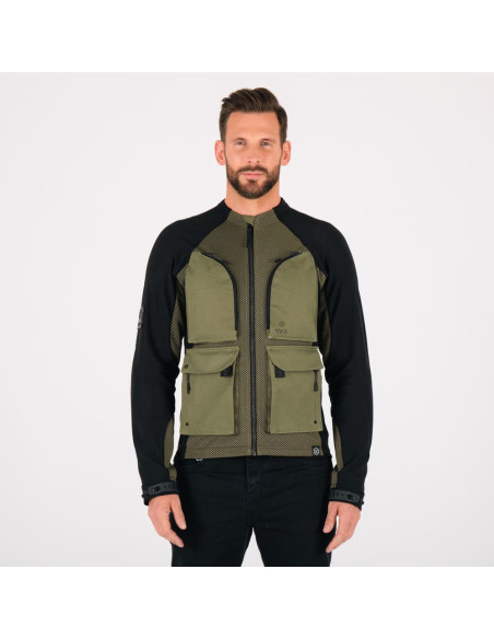 KNOX TOR KHAKI MOTO JACKET
