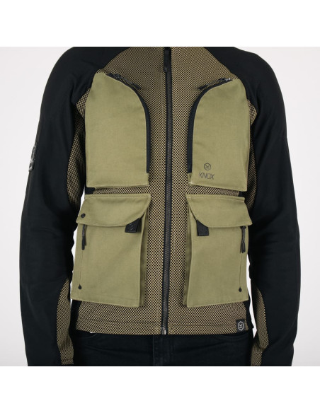 KNOX TOR KHAKI MOTO JACKET