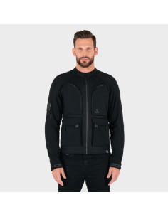 KNOX TOR BLACK MOTO JACKET
