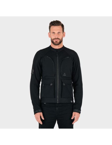 KNOX TOR BLACK MOTO JACKET