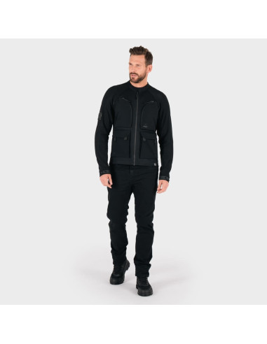 KNOX TOR BLACK MOTO JACKET