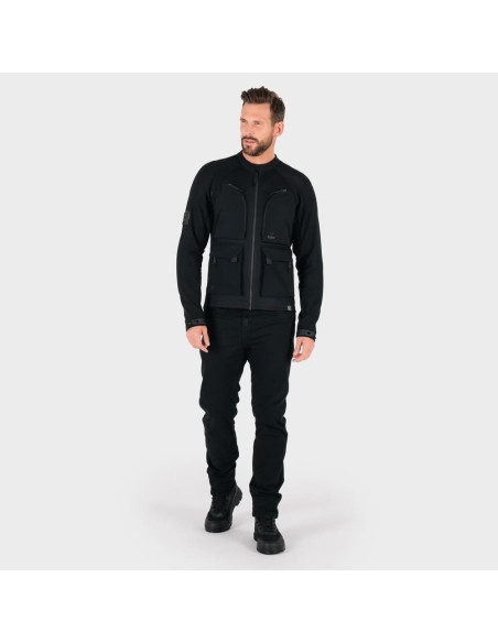 KNOX TOR BLACK MOTO JACKET