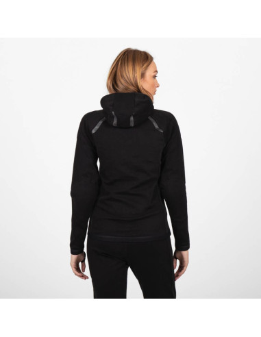 KNOX WOMEN'S TRACK SUIT FULL ZIP HOODY MOTO JACKET