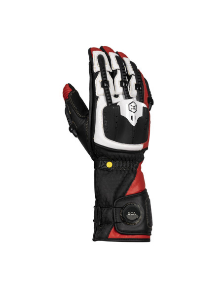 KNOX HANDROID MK5 RED MOTO GLOVES