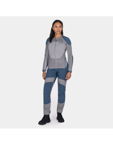 KNOX WOMEN'S URBANE PRO MOVE TEAL MOTO JACKET