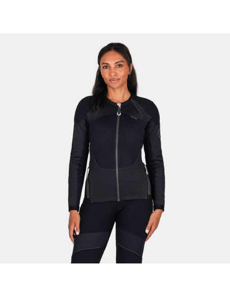 KNOX WOMEN'S URBANE PRO MOVE BLACK MOTO JACKET