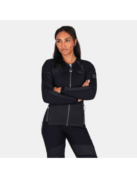 KNOX WOMEN'S URBANE PRO MOVE BLACK MOTO JACKET