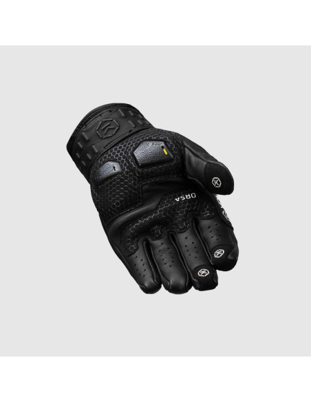 KNOX ORSA MK3 BLACK MOTO GLOVES