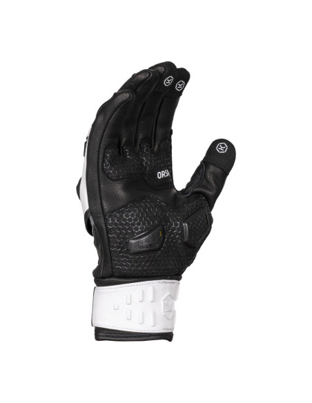 KNOX ORSA MK3 WHITE MOTO GLOVES