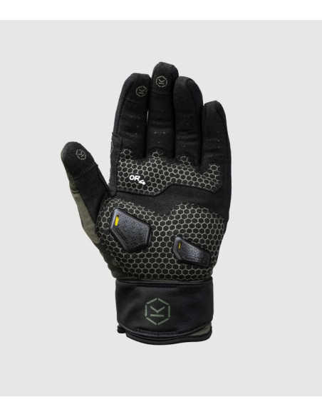 KNOX ORSA OR4 GREEN MOTO GLOVES