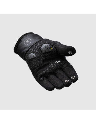 KNOX ORSA OR4 BLACK MOTO GLOVES