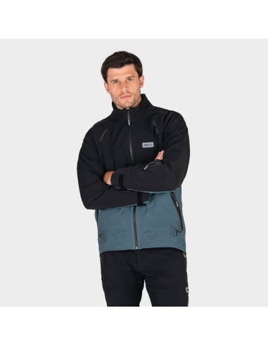 KNOX BLUE TEAL MOTO JACKET