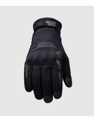 KNOX ACTION PRO WATERPROOF BLACK MOTO GLOVES