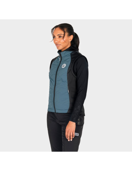KNOX WOMEN'S BLUE TEAL MOTO JACKET