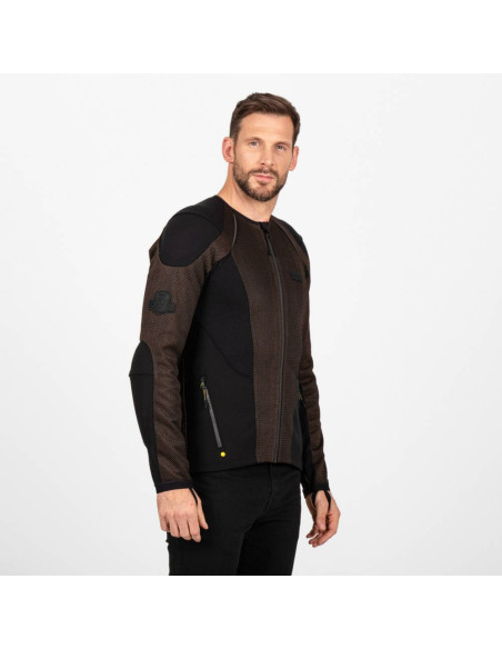 KNOX URBANE PRO MK3 BROWN MOTO JACKET
